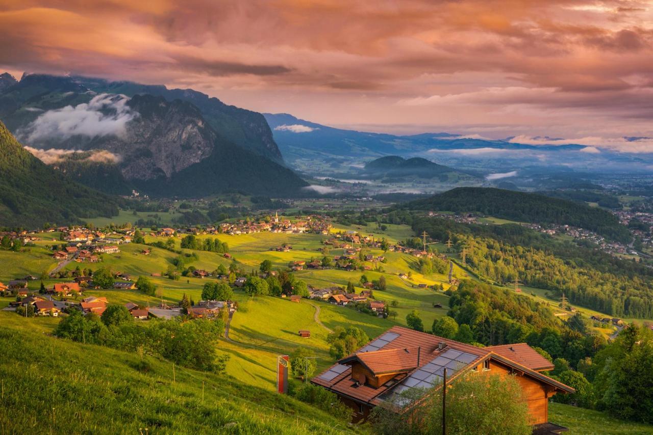 Auszeit-Hotel Z Aeschiried Aeschi Bei Spiez エクステリア 写真