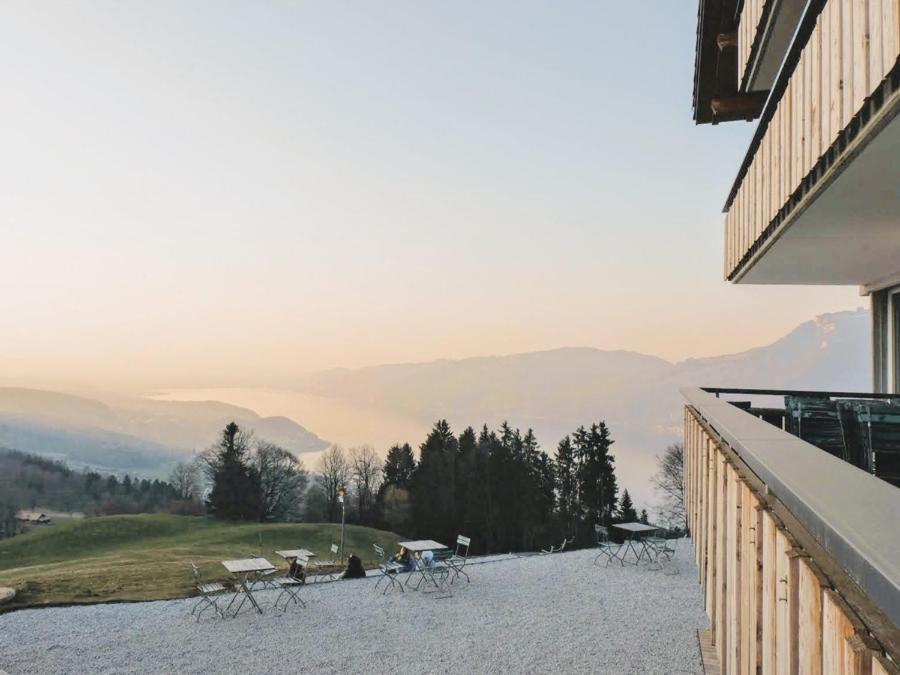 Auszeit-Hotel Z Aeschiried Aeschi Bei Spiez エクステリア 写真
