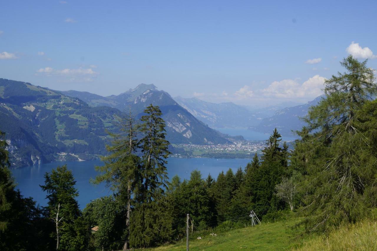 Auszeit-Hotel Z Aeschiried Aeschi Bei Spiez エクステリア 写真